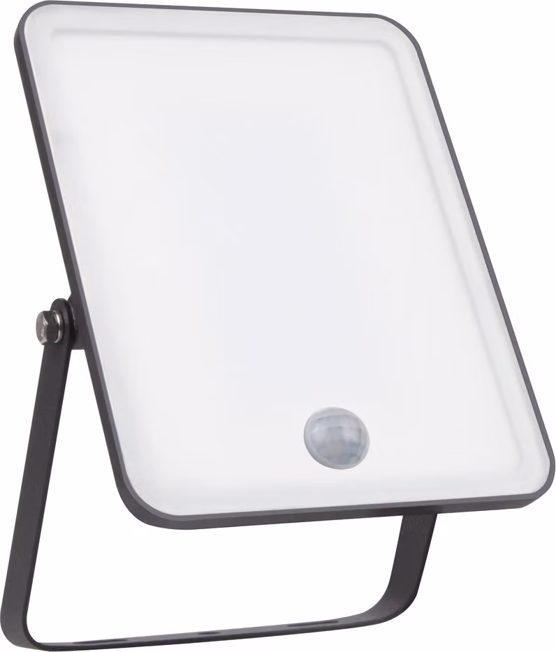 Faretto LED 30W+PIR 4000K BK LEDVANCE FL ESSENTIAL SENSOR
