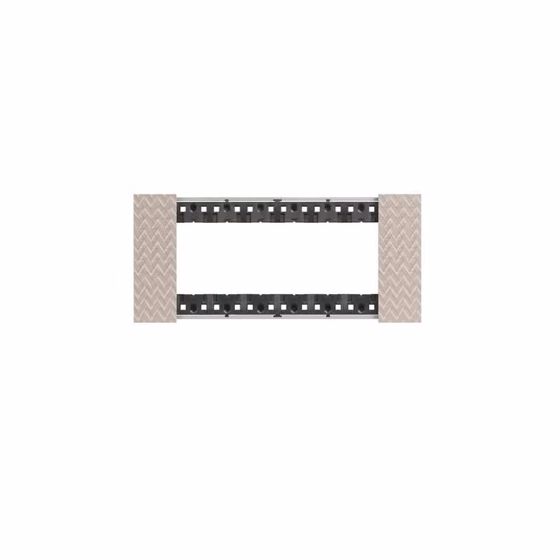 Placca Bticino Living Now 6 Moduli colore Optic KA4806MM