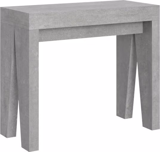 Consolle allungabile 90x40/300 cm Naxor Cemento