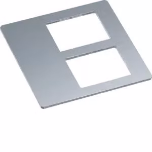 Piastra di montaggio Hager f adattatore RJ45 20,1x14,8 mm GBVDM052