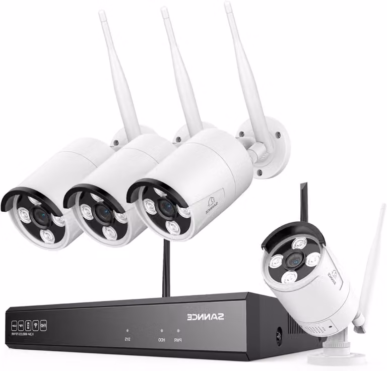 kit di telecamere di sicurezza - sistema di telecamere di sicurezza - videosorveglianza - telecamera di sicurezza Wi-Fi - telecamera IP