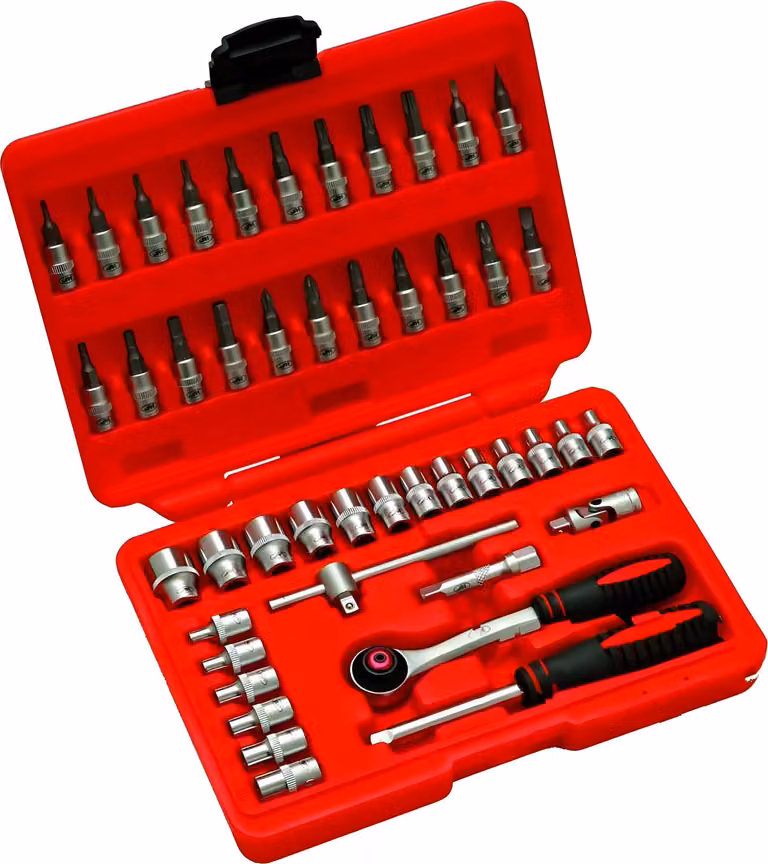 Set di chiavi a bussola JMP 1/4 46 pezzi