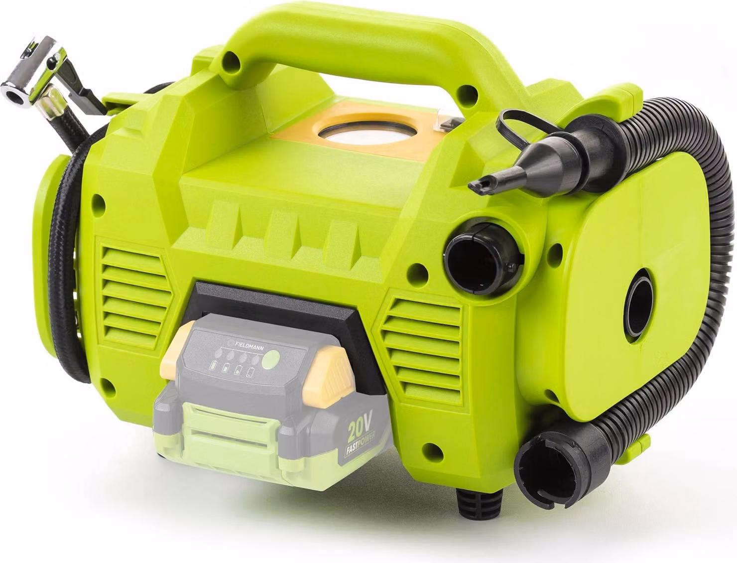 Cordless compressor - FIELDMANN - 20V - 10.3 bar - 235 L/min - Battery and charger not included