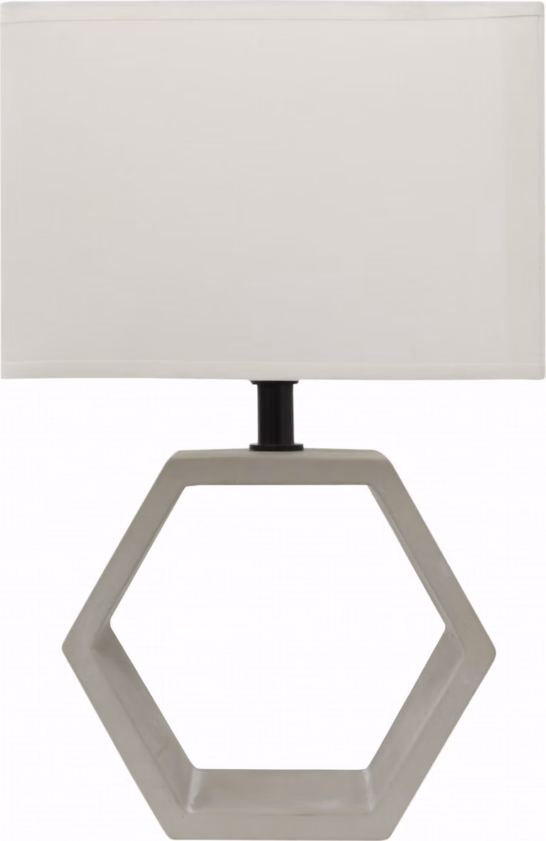 Lampada da tavolo VIDAL bianca 1xE27x40W in Vetroceramica / gesso, dimensioni: 35x22x22 cm, IP20, Candellux