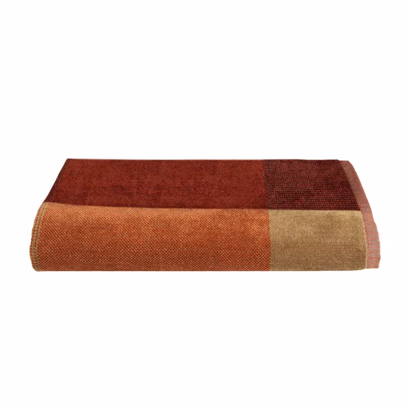 CROMATISMI Telo - Taglia: 100x150,Colore: CROMATISMI - BURGUNDY/ZUCCA