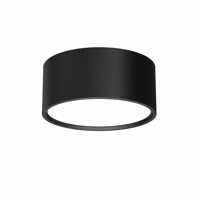 Spot a soffitto nero rotondo Ø13cm colore neutro LED 15,4W downlight led Luminex