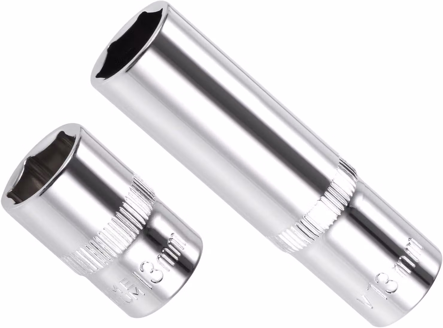 Chiave a bussola a 6 punte, attacco da 3/8", profondità 13 mm, per riparazioni auto