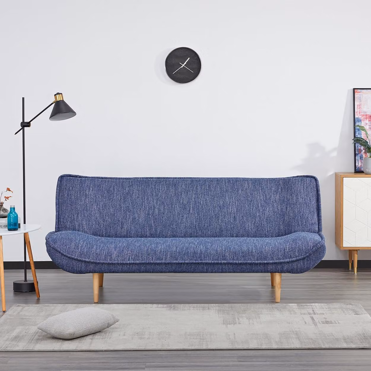 Divano letto clic clac 3 posti | Sofla Blu