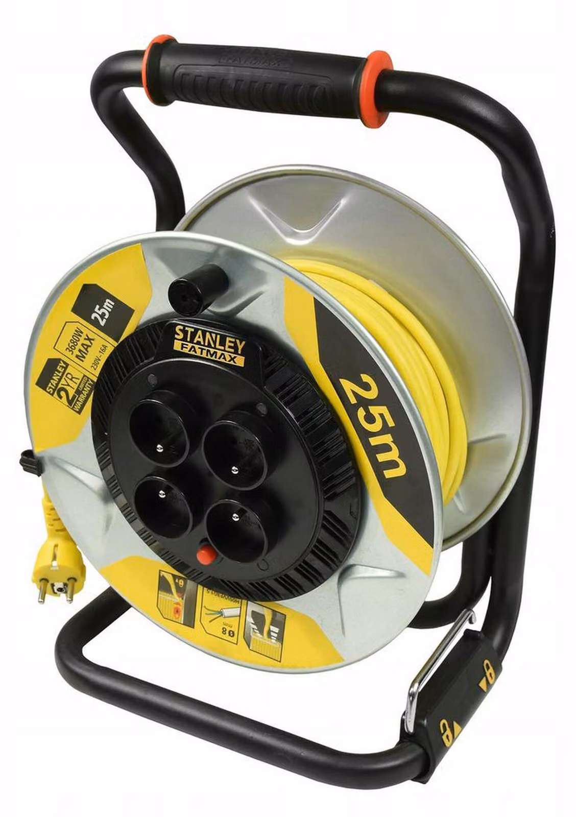 Cavo di prolunga Stanley 25m 3x1,5mm 16a ip20
