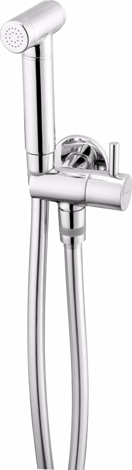 Set di doccette per bidet con attacco angolare - Supporto per doccetta