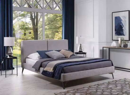 Designer Bett 180x200 Leder Betten Doppel Schlaf Zimmer Luxus Ehe Hotel