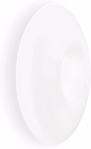 Plafoniera Moderna Glory IDEAL LUX in Vetro Bianco e Metallo Argentato con 3 Luci E27, Diametro: 50 cm