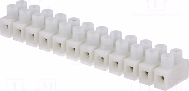 1 morsetto a vite per cavi da 1,5 mm², corrente nominale 17,5 A, tensione 450 V. Codice: 12 LPA12-1.5 PA8DS 89091110