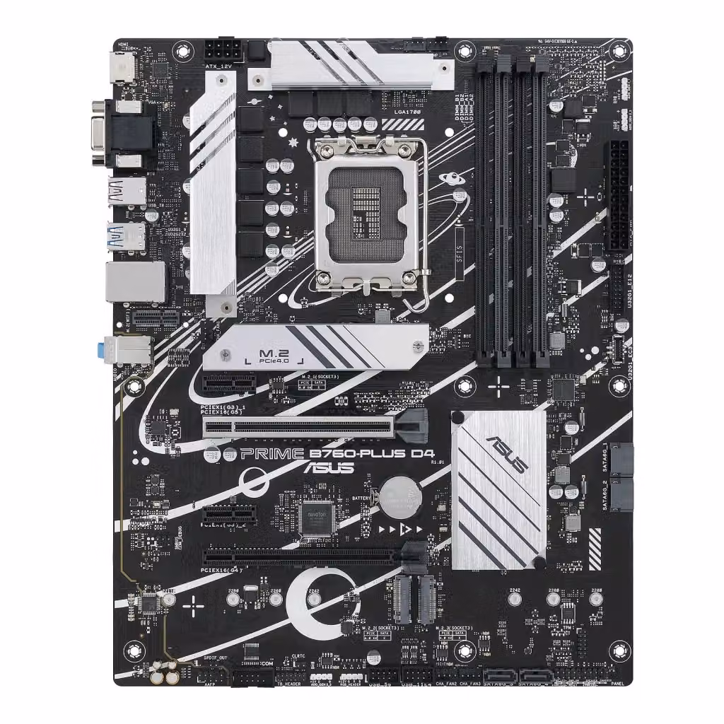 Scheda madre Asus Prime B760-Plus Intel B760 LGA 1700 ATX DDR5 Nero – 2