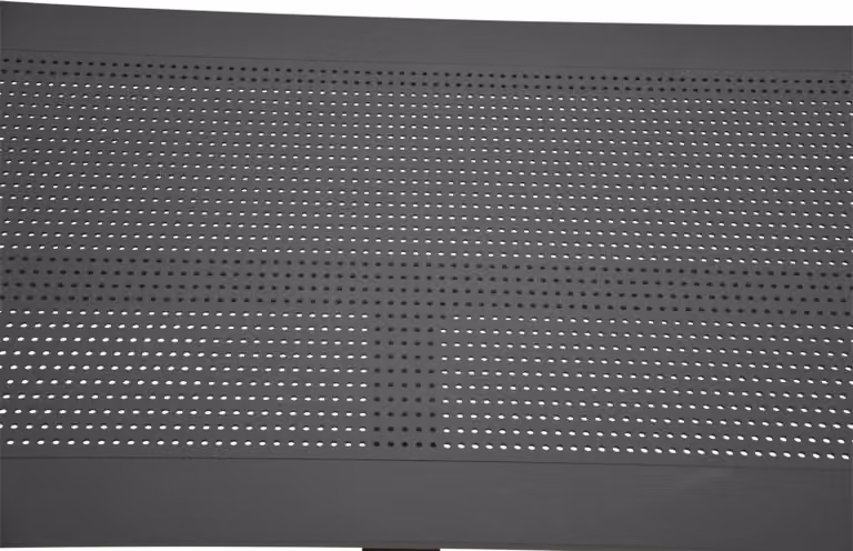 Set da salotto - 3 pezzi - Alluminio - Grigio scuro - 194x78x73cm