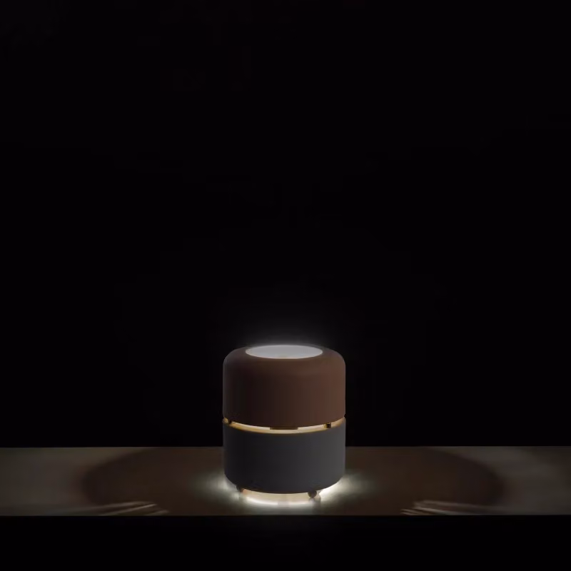Lampada da tavolo Idra Stones in metallo, L/P/H: 16 x 16 x 19 cm – 2