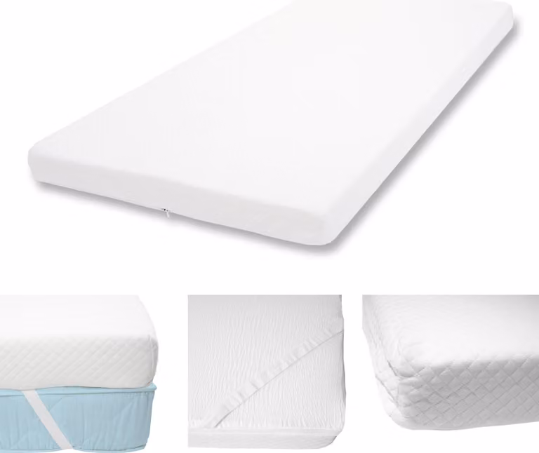 10cm schiuma fredda materasso topper HWC-E63, topper materasso topper materasso protettore ~ 90x200cm
