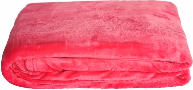 Coperta accogliente 270x230 cm coperta in pile poliestere copriletto rosa