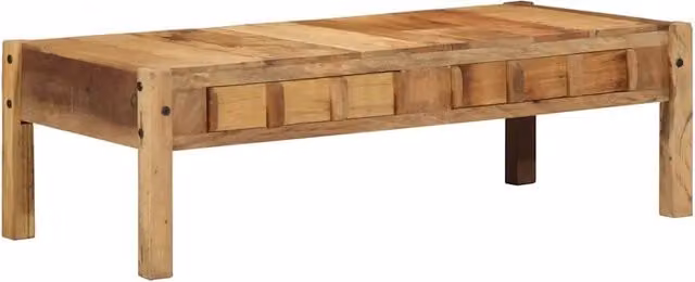 Tavolino da Salotto con Cassetto-Tavolino da soggiorno-Tavolo Marrone 110 x 55 x 35 cm