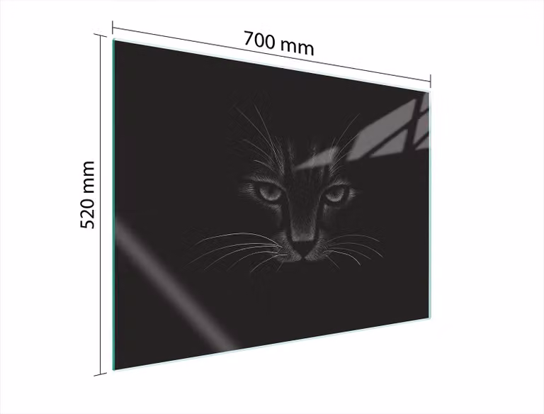 Piastra Di Protezione In Vetrina Per Levatori 70X52 Cat