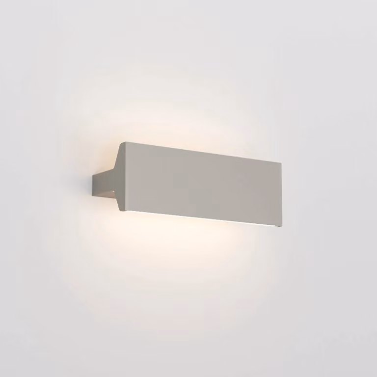 Rotaliana Applique da parete di design Ipe W2, dimmerabile, Crema / Ambra, Soggiorno / Sala da pranzo, Alluminio, Moderno, Applique
