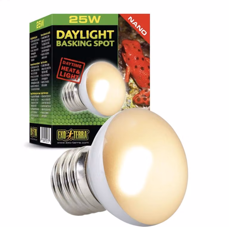 Exo Terra Nano Daylight Solarium 25w Trasparente Taglia unica