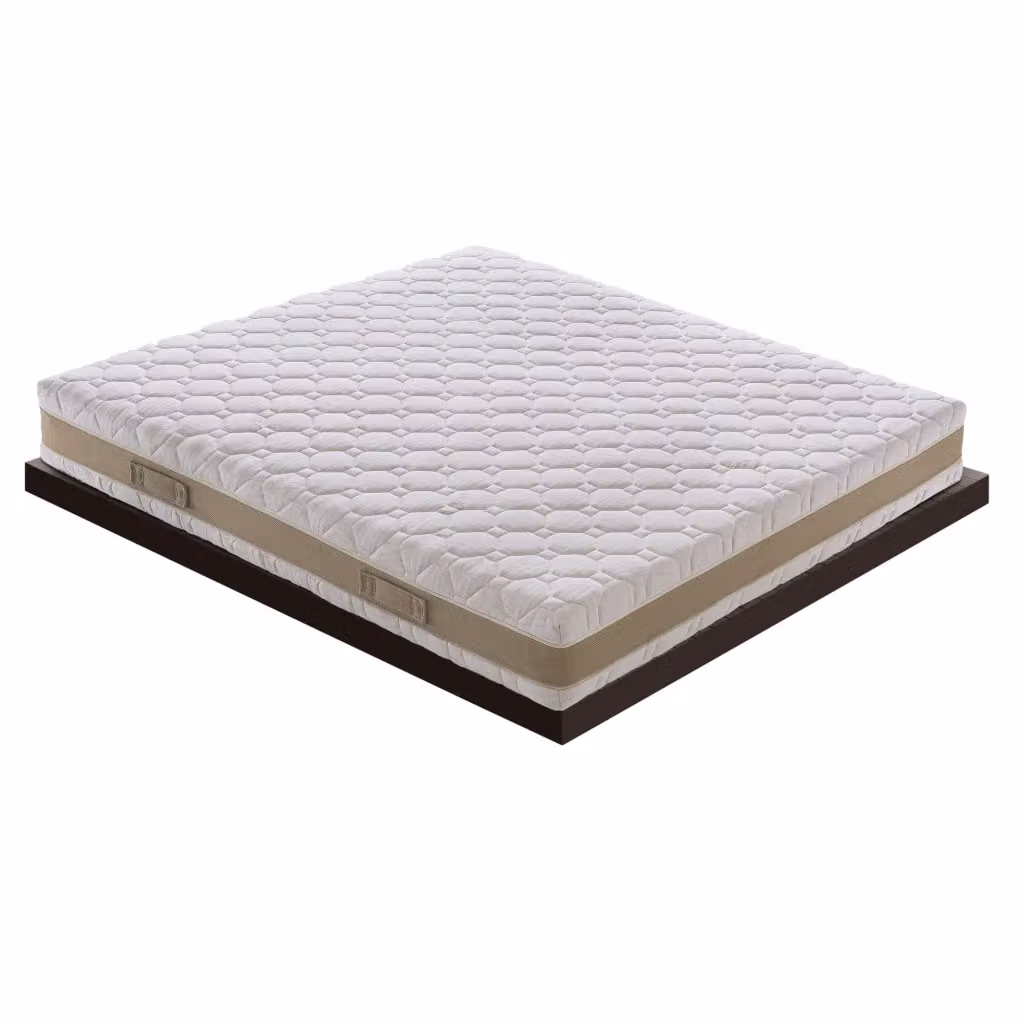 Materasso Singolo Ibrido MaterassieDoghe in Memory Foam Bianco con Rivestimento Sfoderabile e 7 Zone di Comfort L: 190 cm, P: 80 cm – 2