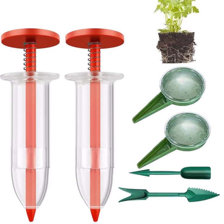 Seghetto manuale per la cura delle piante da giardino e la semina