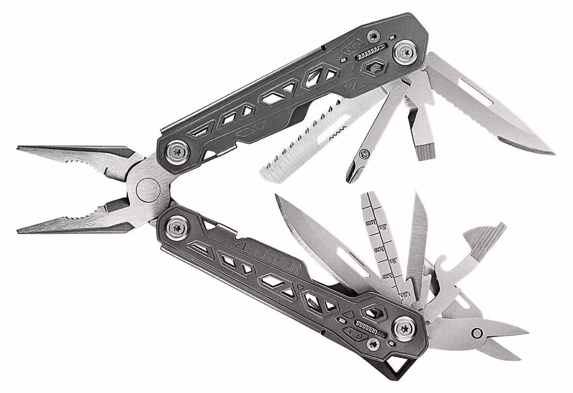 Multitool con inserti in nylon e 17 funzioni