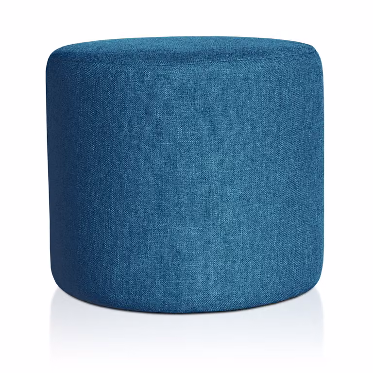Pouf Ambra 80 cm Blu