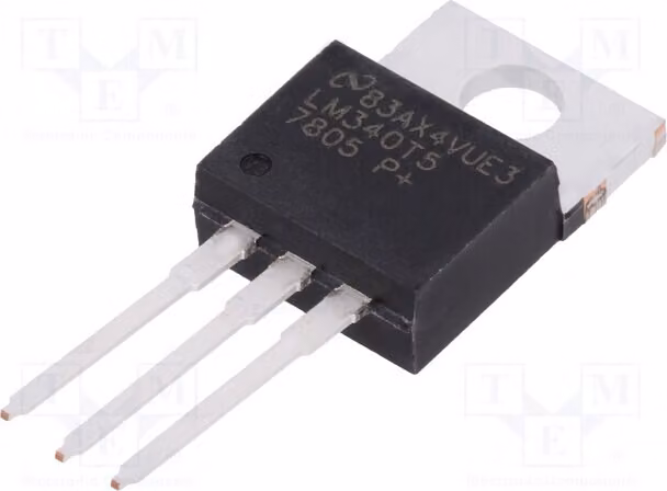 1x IC: Stabilizzatore di tensione a 5V, regolato (no), 1,5A. LM340T-5.0/NOPB, nuovo