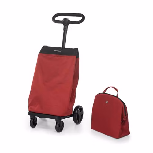 Foppapedretti Go Go Carrello Spesa, Red