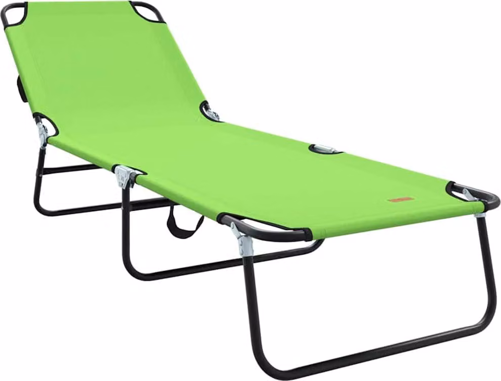 Lettino prendisole pieghevole Verde 188 x 57 x 86,5 cm