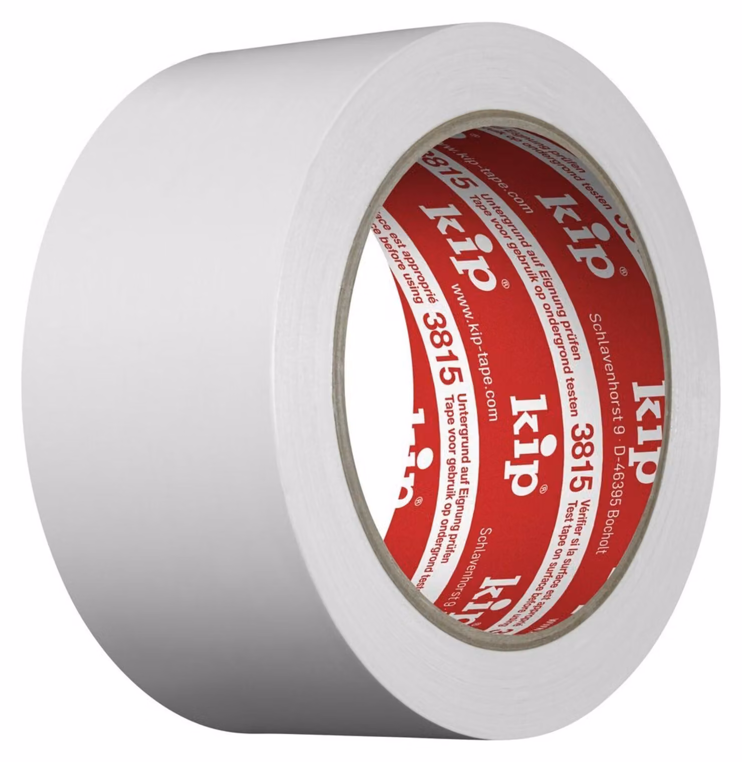 Nastro protettivo KIP in PVC 3815 bianco 33 m x 50 mm in rotolo - 3815-55