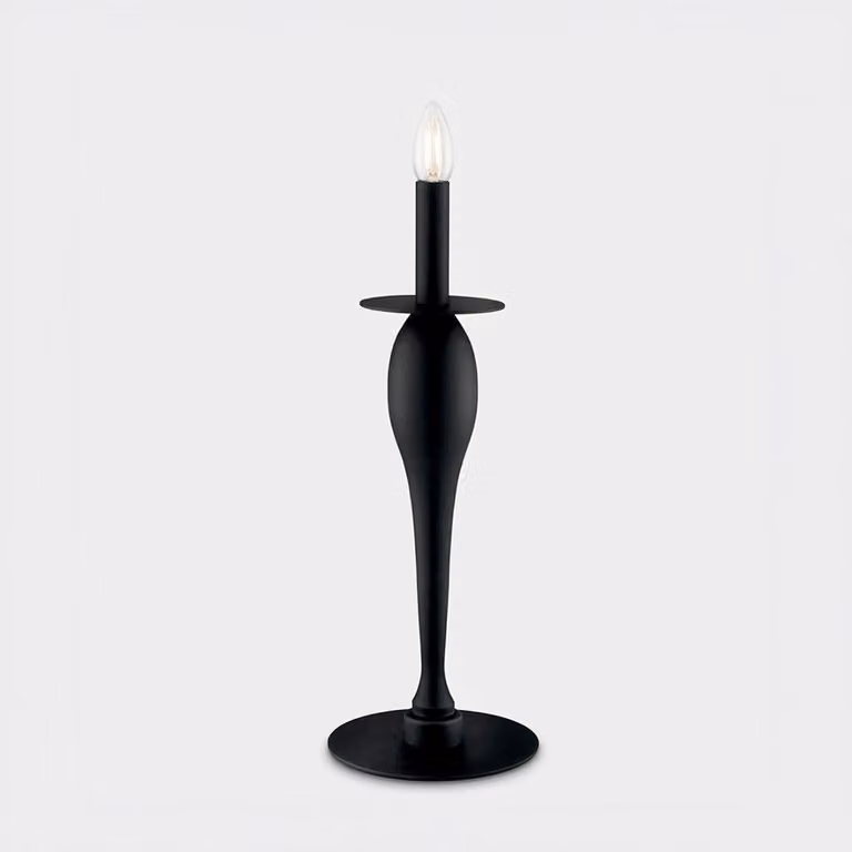 Lampada da tavolo ARMSTRONG, in metallo nero