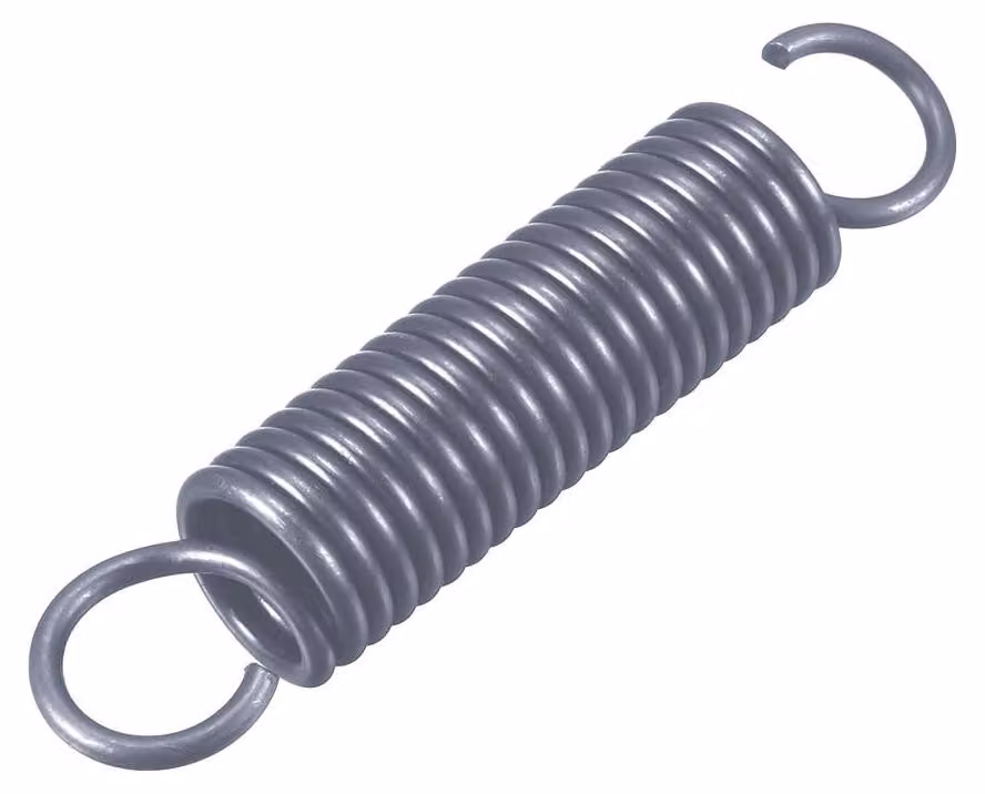 Molla a compression con doppio gancio, 2,5 mm x 18 mm x 90 mm, acciaio