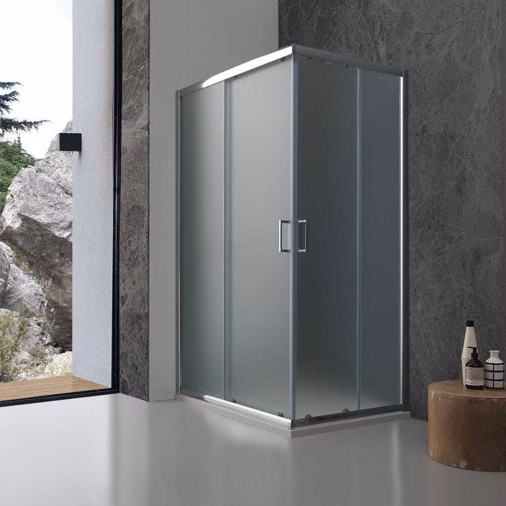 Box doccia 70x90 in cristallo opaco ed ante scorrevoli | Giada