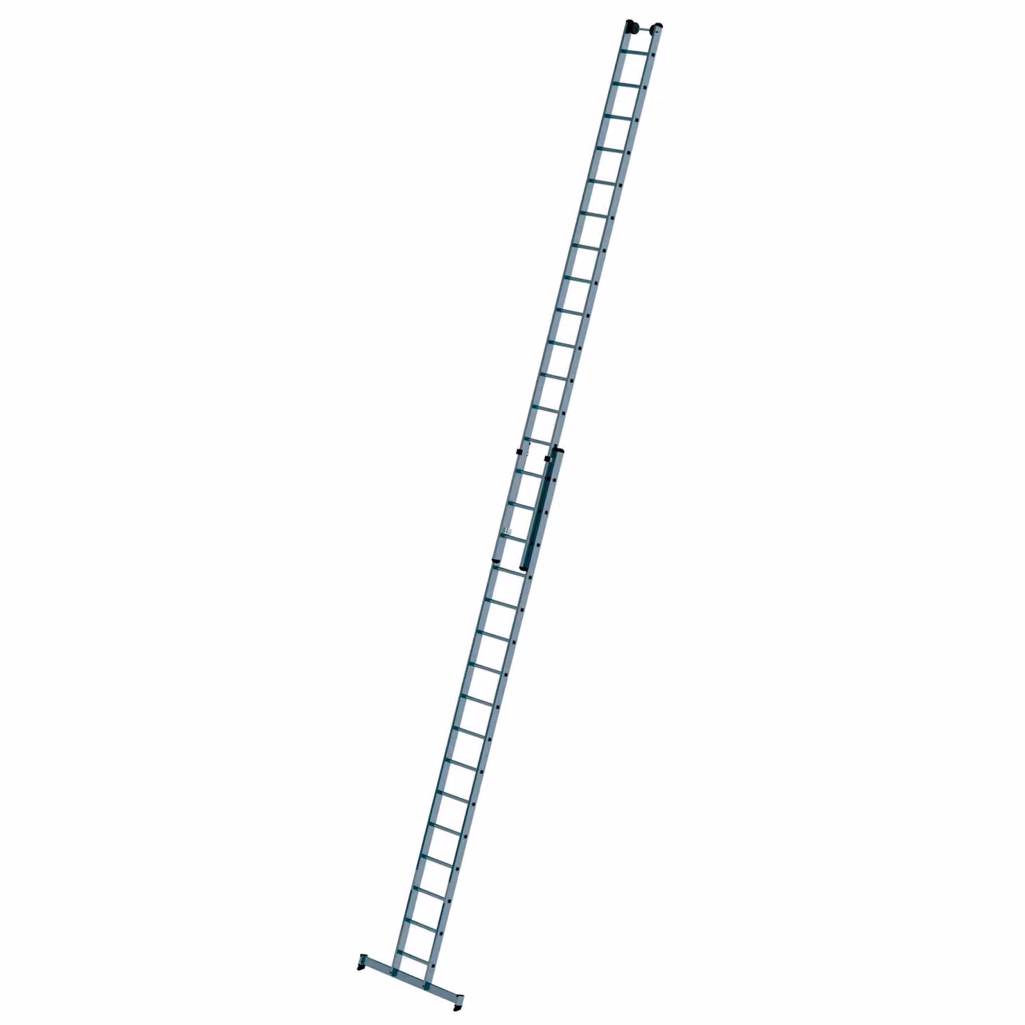 Scala a pioli a 2 sezioni con traversa nivello® 2x16 pioli