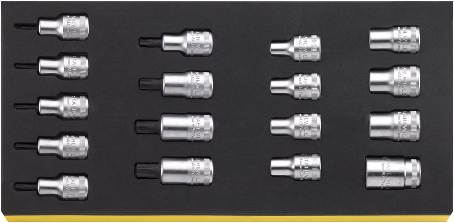 Stahlwille Set di inserti Tcs da 1/2" TCS 50TX/54TX/17