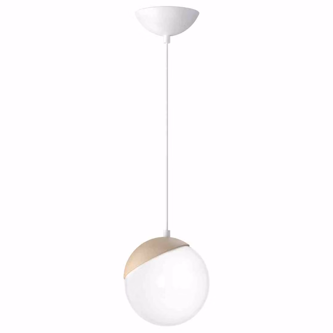 Lampada a sospensione 1x40W E14 SFERA MLP5424 Milagro