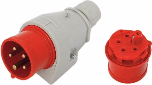 Spina Di Isolamento 16A 400V 3P+Z Ip44