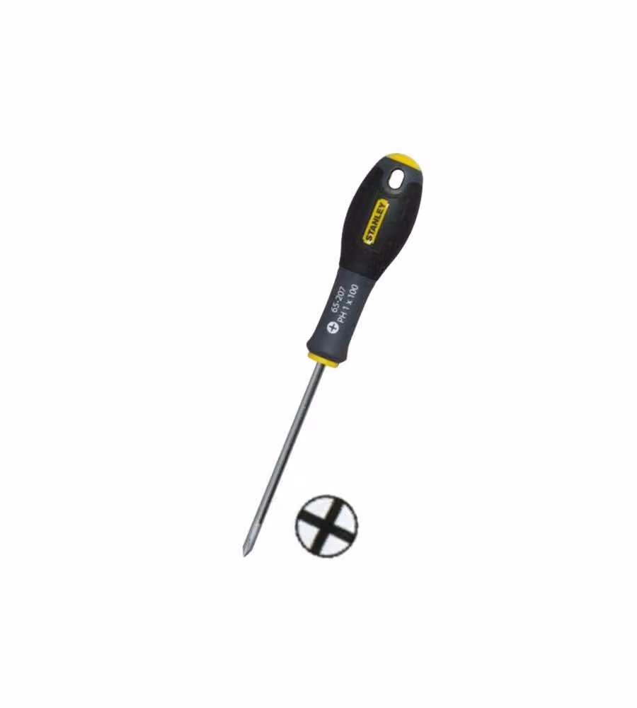 Cacciavite a croce Stanley Fatmax PH1x100mm nero in acciaio inossidabile – 2