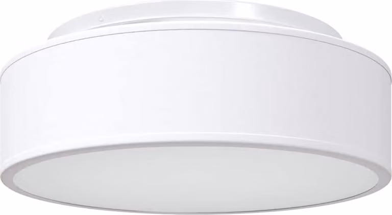 Lampada da soffitto Bianco 38 x 38 x 13,5 cm Tessuto