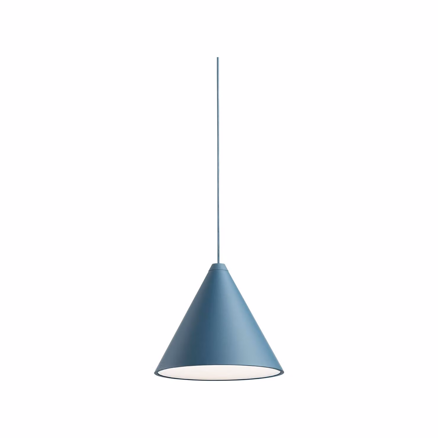 Flos - String Light Cone - Lampada a sospensione - Blu