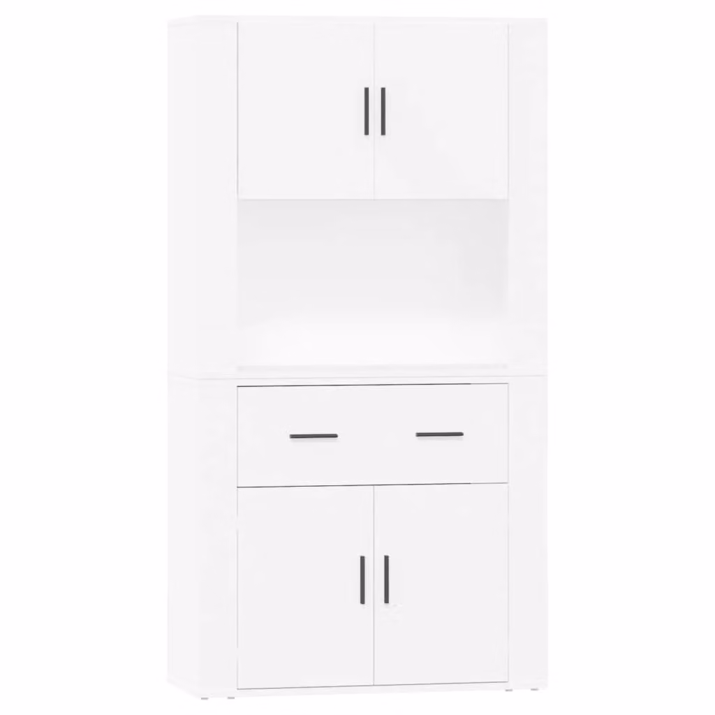 Credenza Bianca in Legno Multistrato