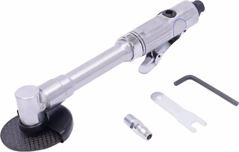 Smerigliatrice angolare - Utensile elettrico per taglio e levigatura - Per legno e bambù - - Senza batteria - Argento