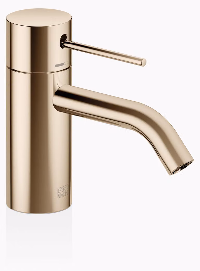 Dornbracht META Mitigeur monocommandé pour lavabos sans vidage, saillie 125mm, bec fixe, 33526662-26, 33526662-26