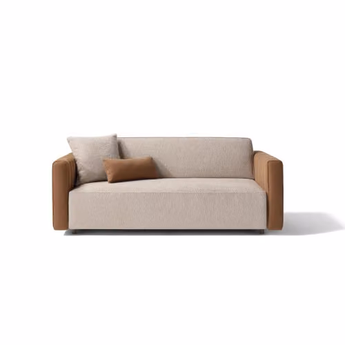 Divano letto Lake con scocca trapuntata Dienne Salotti