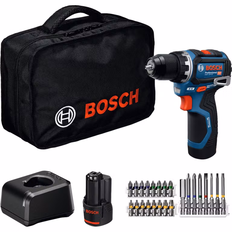 Trapano avvitatore a batteria Bosch Professional GSR 12V-32 (C) (2x2,0Ah, 24AC) (06019N7006)