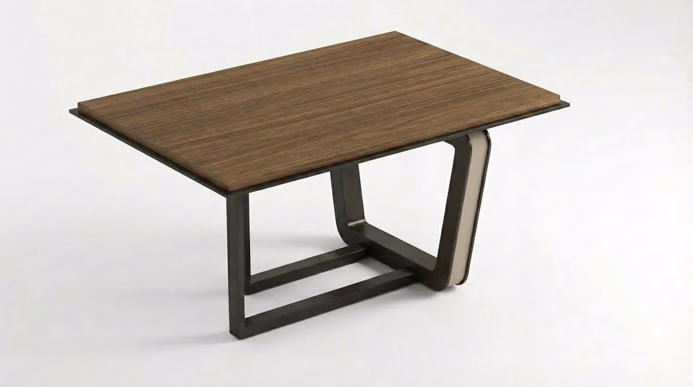 Tavolino da caffè in metallo, design moderno, ideale per il soggiorno